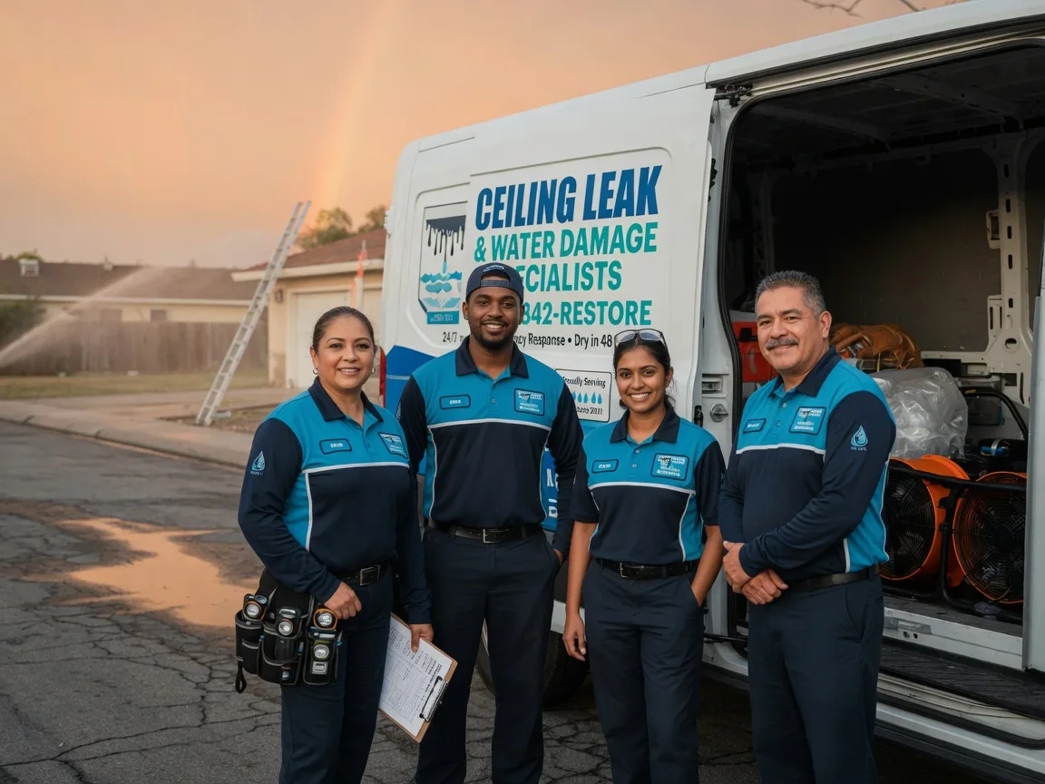 Ceiling Leak Cleanup company in Clark, PA